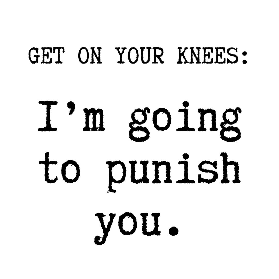 162 Dominant Things To Say To Your Submissive