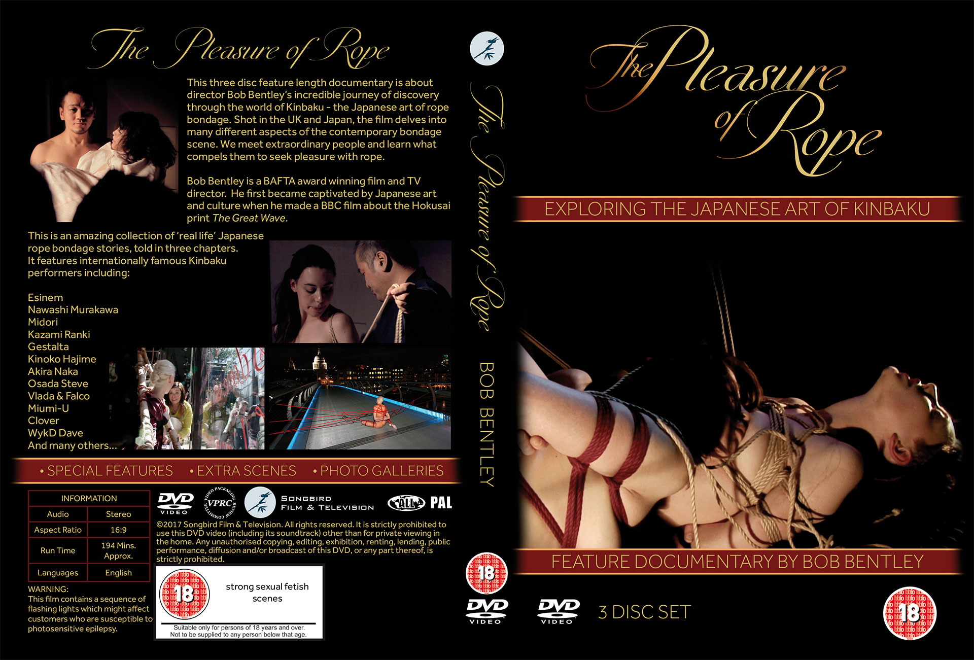 RopeMarks DVDs | Kinbaku Films & Appearances | RopeMarks