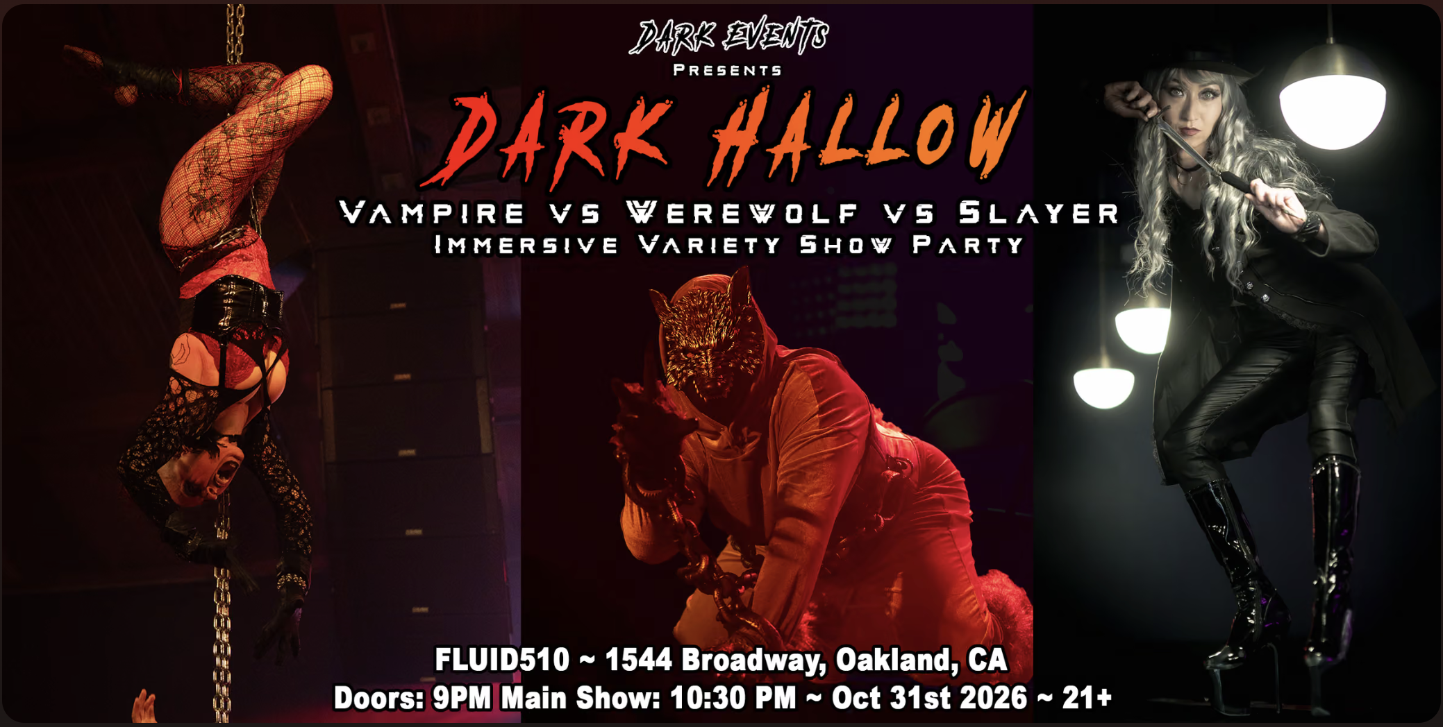 DARK HALLOW: Halloween Immersive Variety Show Party