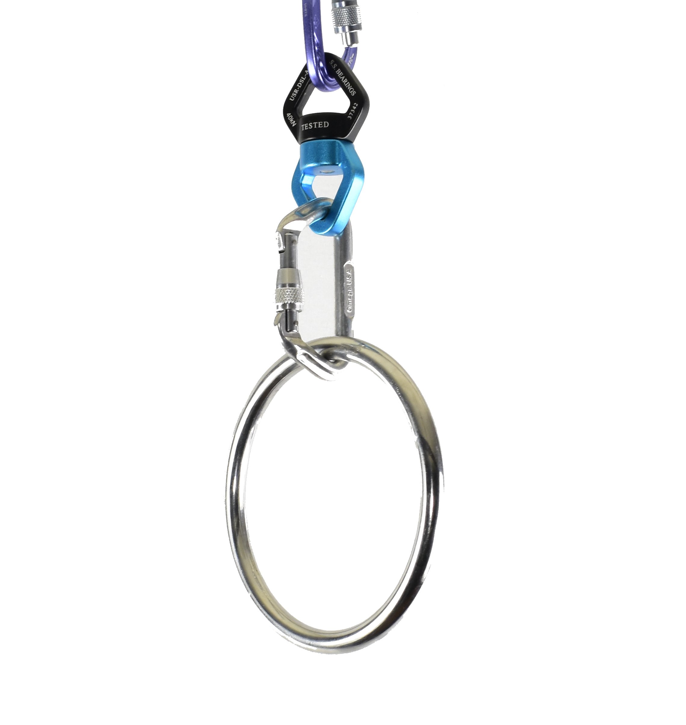 Contents of a basic rope suspension kit