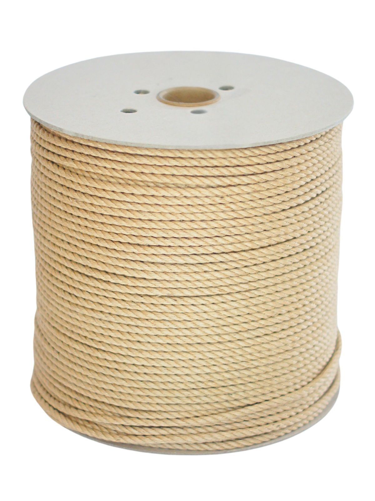 KIYOMI Shibari jute rope, MAXI-ROLL ~6kg, unprocessed, medium-wound, JBO-free
