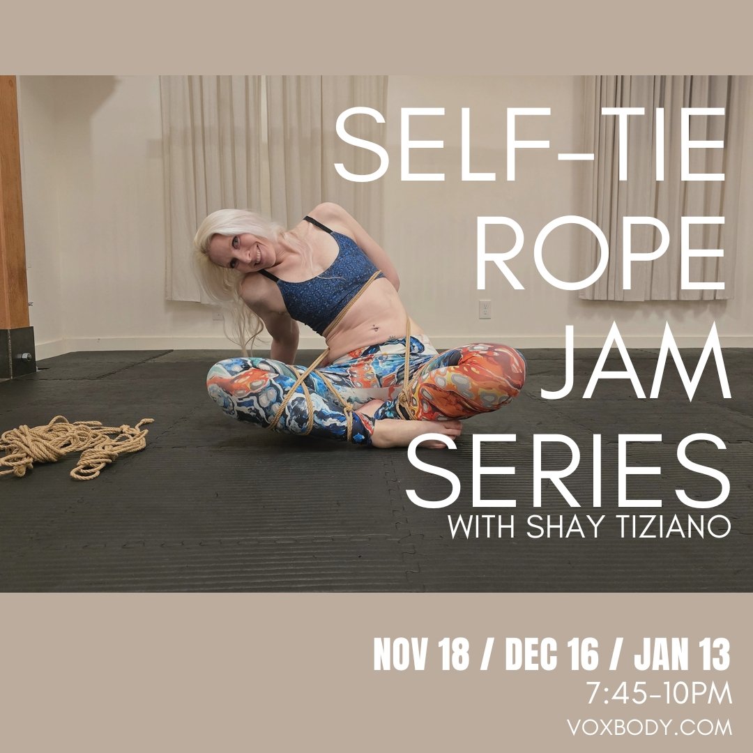 Self-Tie Rope Jam: Mindfulness and Flow for Self-Tying