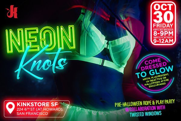 Neon Knots: Glow &amp; Play Icebreaker